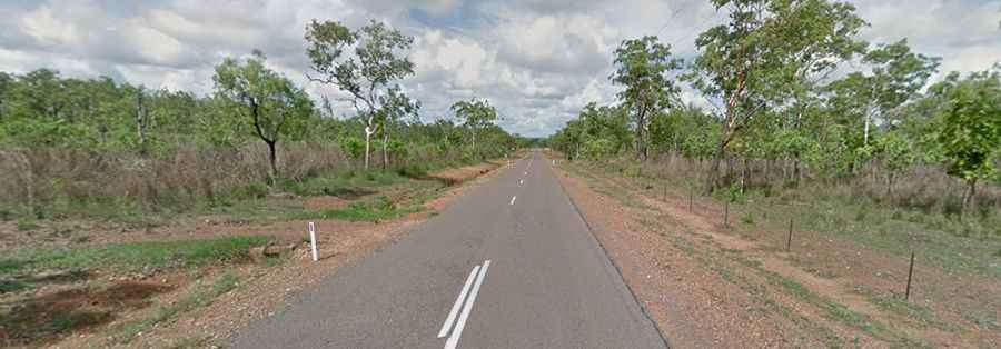 Driving the Scenic Litchfield Park Road in the Northern Territory of Australia