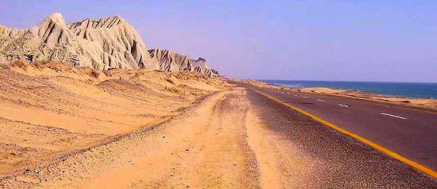 Driving the scenic Makran Coastal Highway