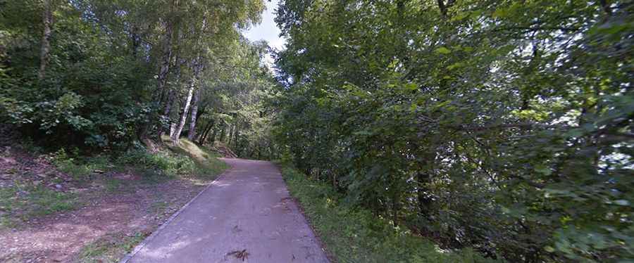 Driving the steep road to Alpe Cortaccio in Ticino