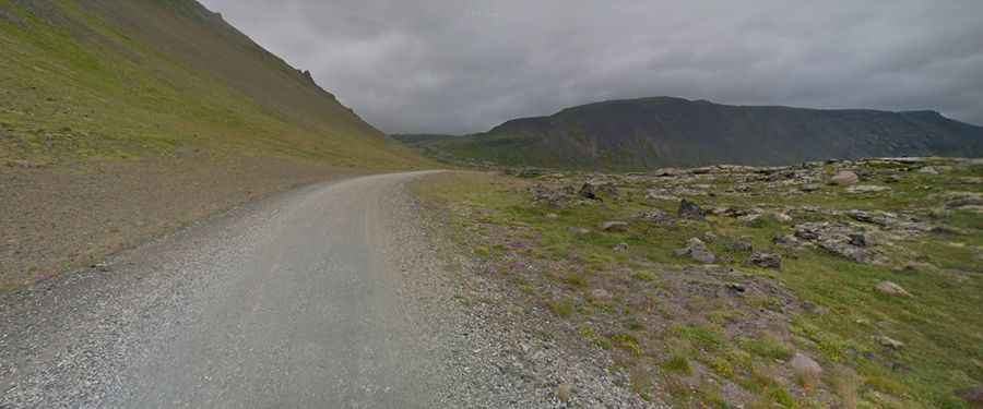 Driving the tricky 570 Road around the Snaefellsjökull glacier