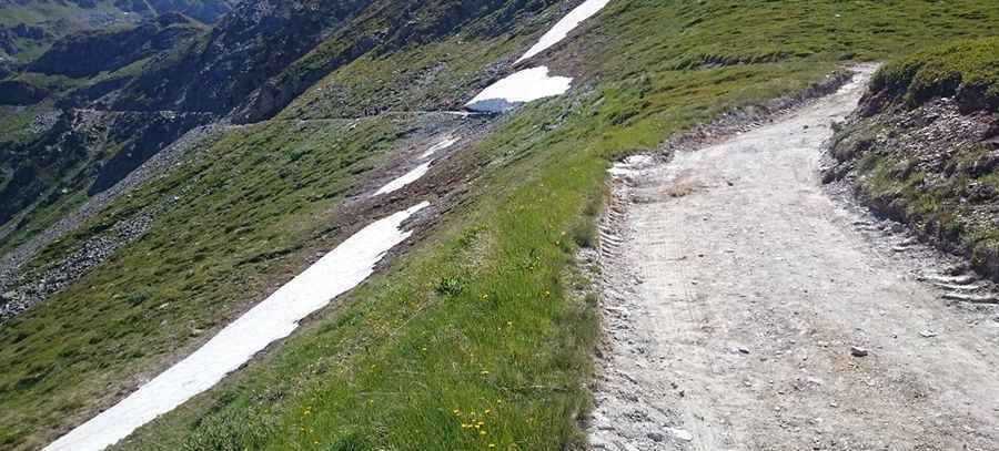 Driving the wild Col des Mines