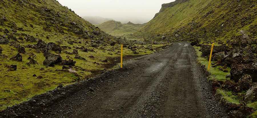 Driving the wild F223 Road in southern Iceland
