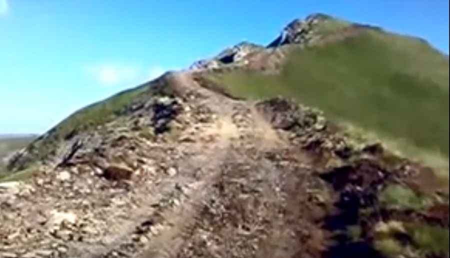 Driving the wild road to Stogovo