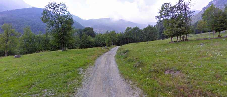 Driving the Wild Unpaved Road to Colombardo Pass in Piedmont