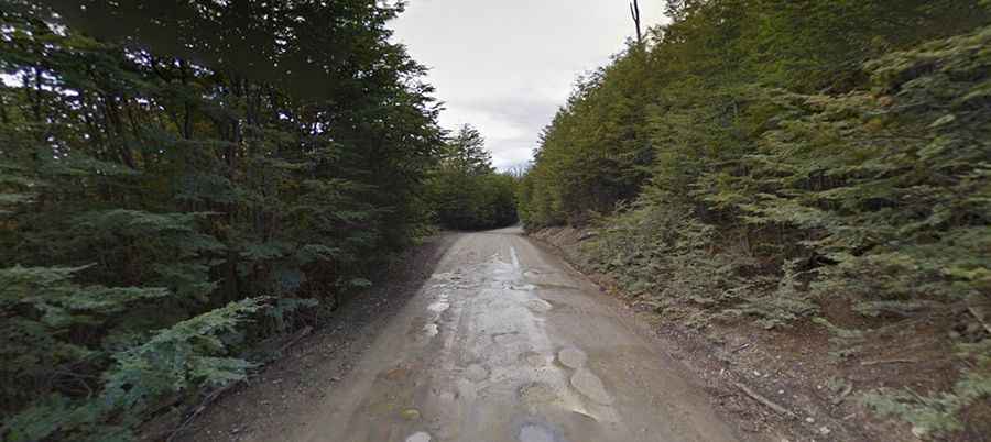 Driving through the defiant road to Laguna Margarita