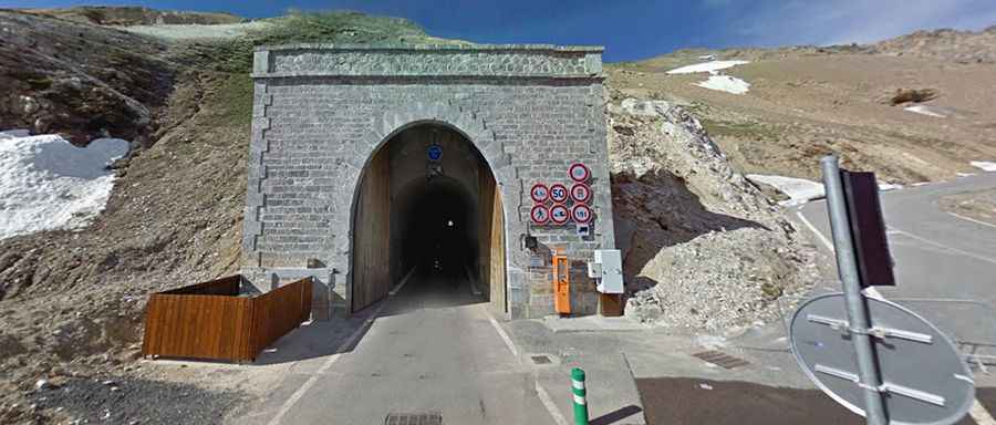 Driving Through the Iconic Tunnel du Galibier
