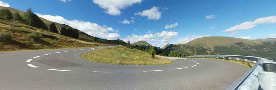 Eisentalalm, the highest point on the Nockalmstrasse