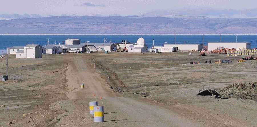 Eureka Highway is a remote drive in the northernmost territory of Canada