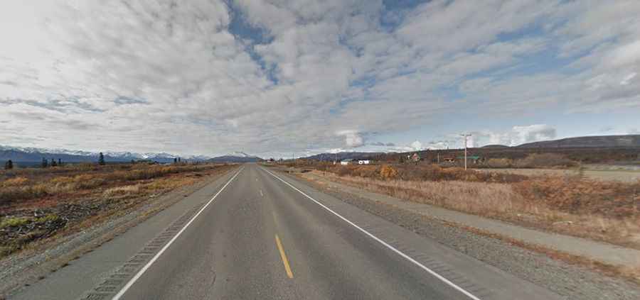 Eureka Summit is the highest point on the Glenn Highway