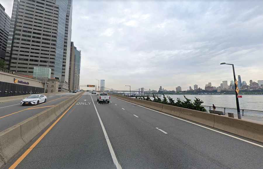 FDR Drive offers stunning views of Brooklyn