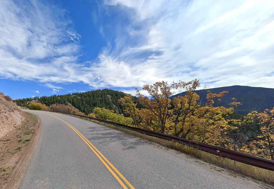 Frying Pan Road is an awe-inspiring route through White River NF