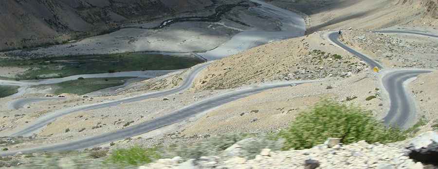 Gata Loops is a roller coaster road with 21 hairpin turns