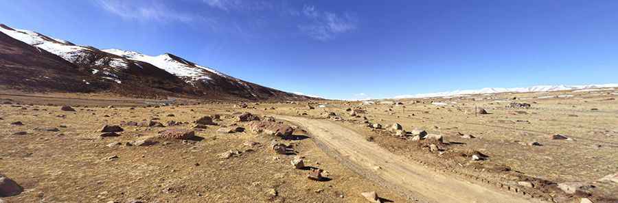 Get behind the wheels for 787 County Road, one of the planet’s highest roads