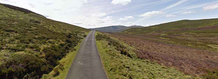 Glen Quaich is a Scottish dangerous drive in winters