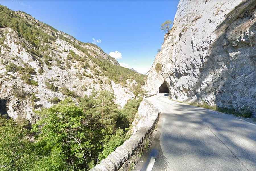 Gorges du Guil is a scenic balcony road in France