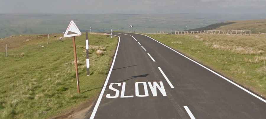 Harthope Moss is a very famous climb in England