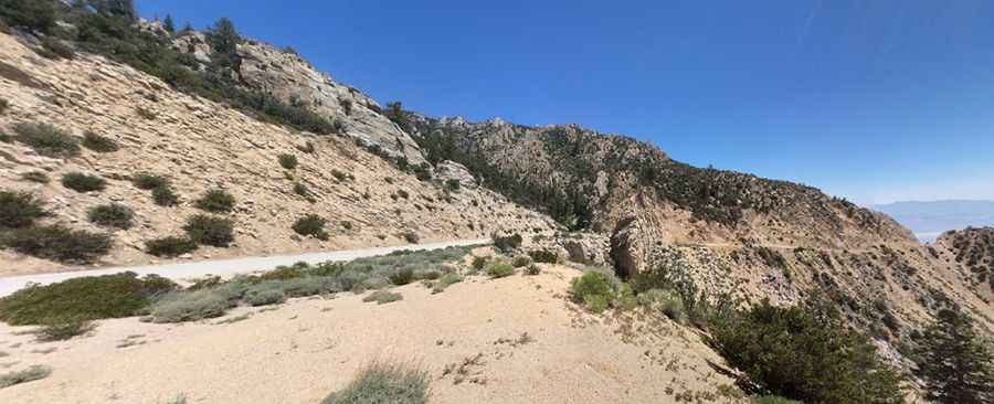 Horseshoe Meadow is one of the highest roads of California