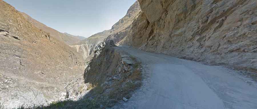 How dangerous is the drive from Barba Blanca to Autisha?