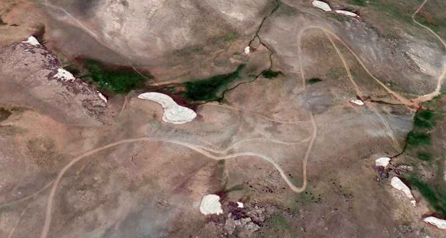 How difficult is the road to Yalın Dağ?