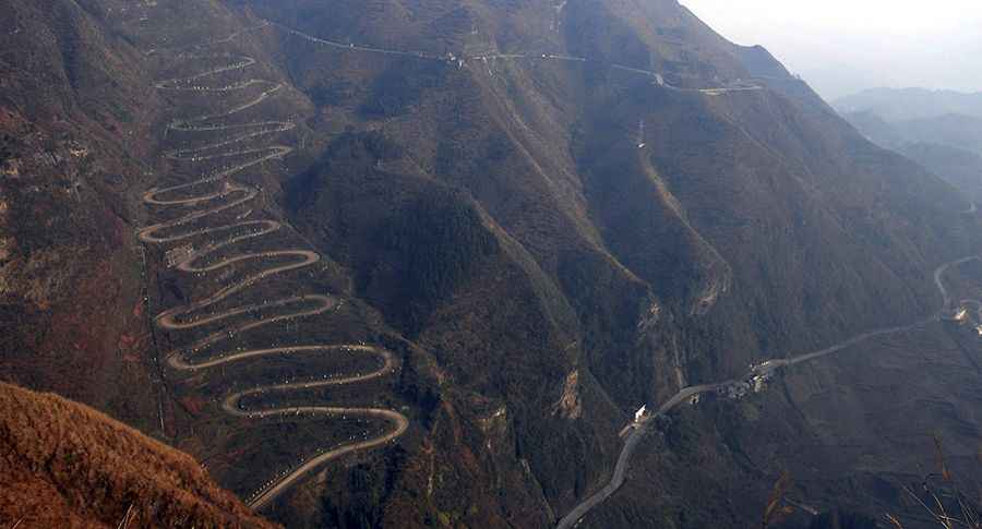 How long is 24-Zig Road in China?