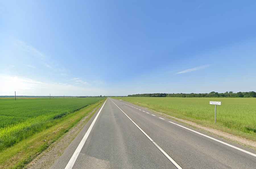 How long is Aukstaitian Road?