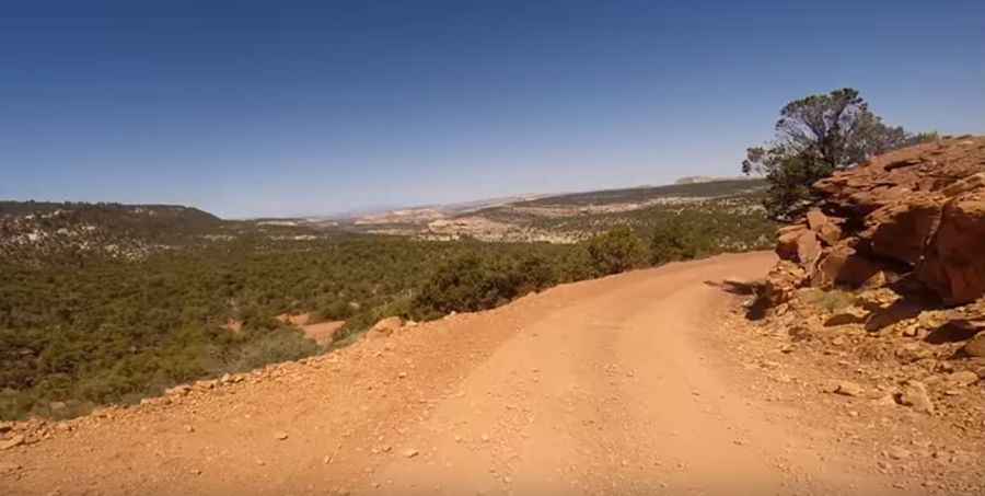 How long is Beef Basin Trail in Utah?