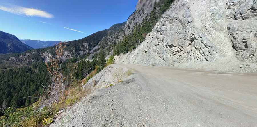 How long is Bella Coola Road?