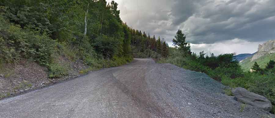 How long is Camp Bird Road?