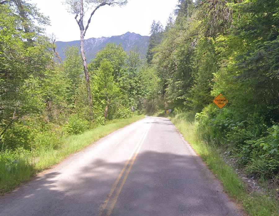 How long is Dosewallips Road?