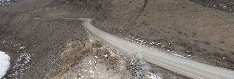 How long is Farwell Canyon Road?