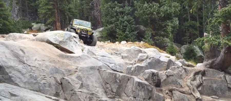 How long is Holy Cross City Jeep Road?