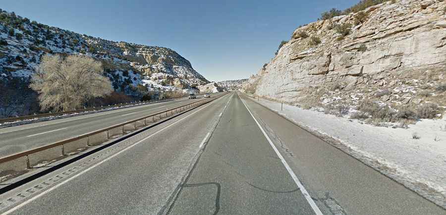 How long is Interstate 70 in Utah?