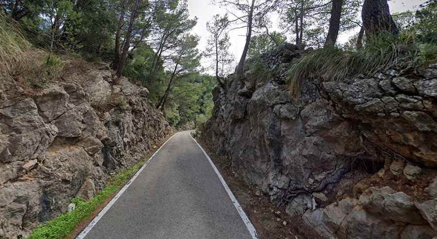 How long is MA-1101 road in Mallorca?
