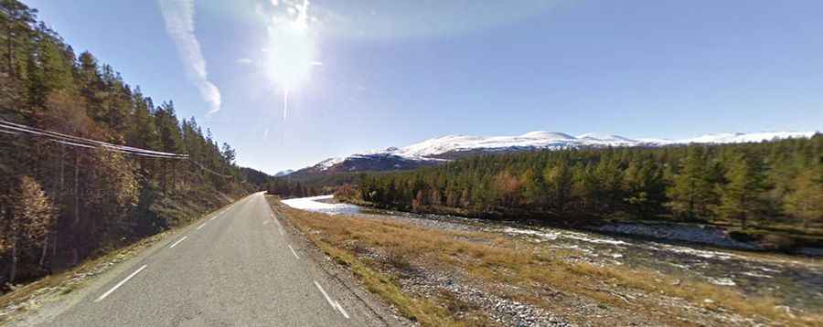 How long is Rondane National Tourist Route?