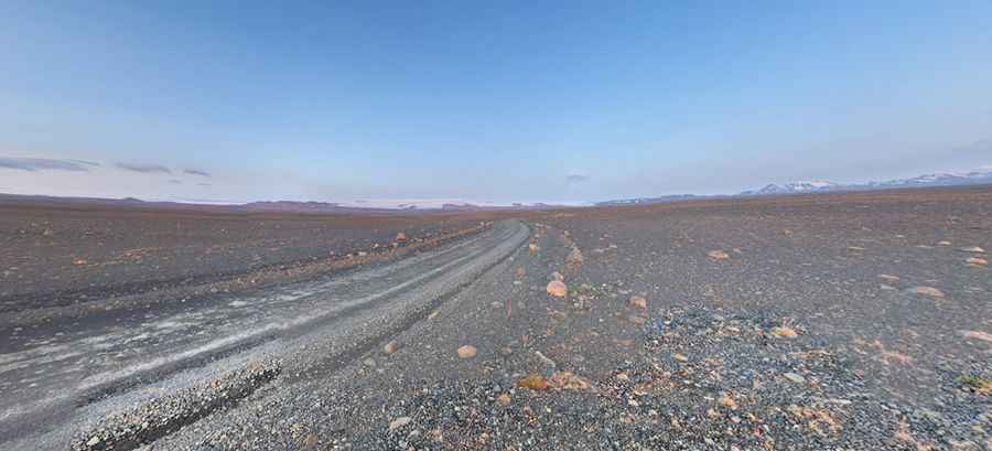 How long is Route 35 in Iceland?