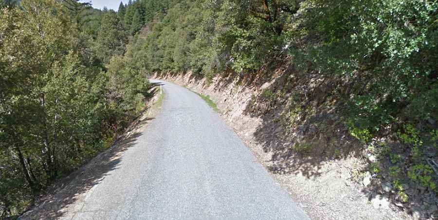 How long is Sawyers Bar Road?