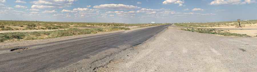 How long is the A27 road?