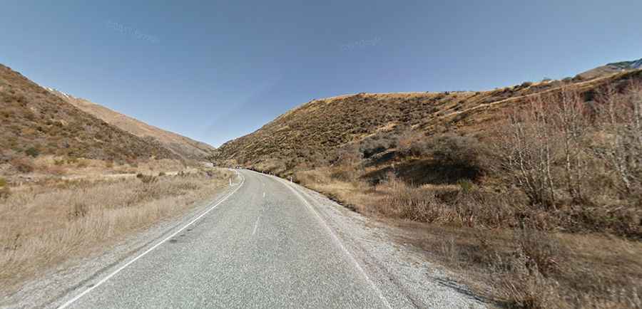 How long is the Crown Range Road?