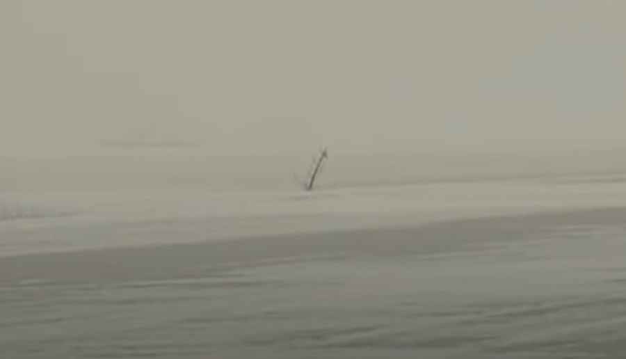 How long is the ice road from&nbsp;Tarkma to Triigi?