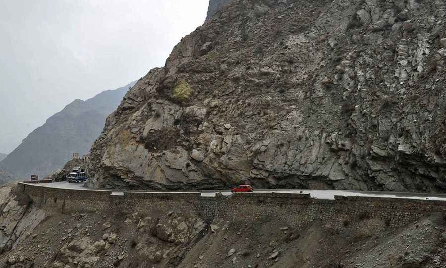 How long is the Kabul-Jalalabad Highway?