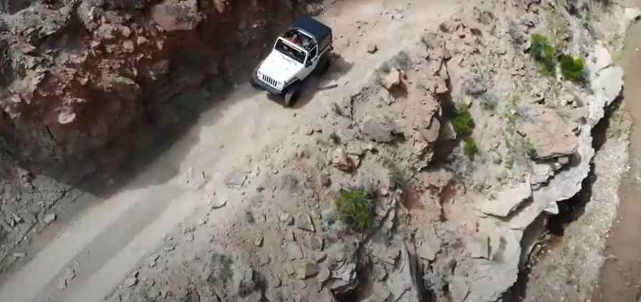 How long is the Kane Creek Canyon Road?