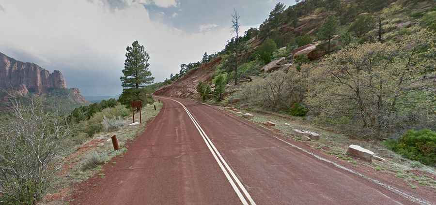 How long is the Kolob Canyons Road?