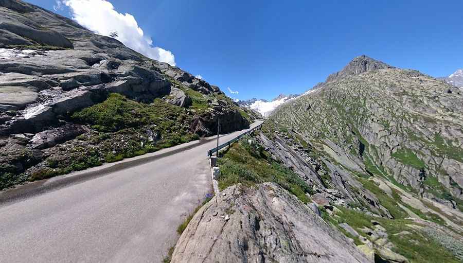 How long is the Panoramastrasse Oberaar?