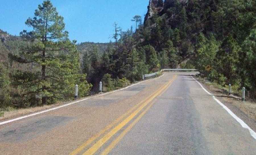 How long is the road to Cuesta del Cajón?