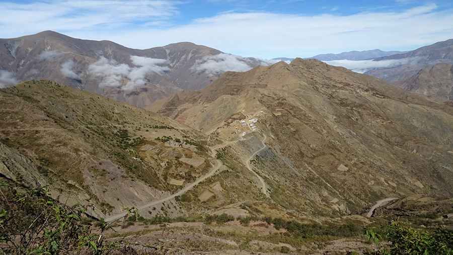 How to drive the road from Abra del Sauce to Nazareno in Salta?