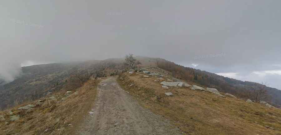 How to drive to Colle della Ciabra in Piedmont?