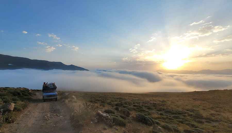 How to drive to Gardaneh Sar: Is the road too steep for your car?