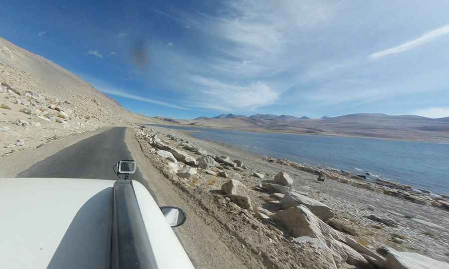 How to get by car to Korzok, one of the highest towns in India