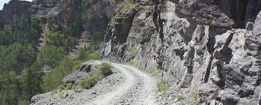 How to get by car to Tomboy ghost town in Colorado?