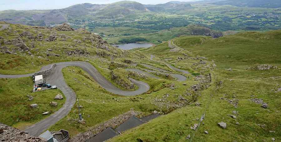 How to get to Stwlan Dam in Wales?